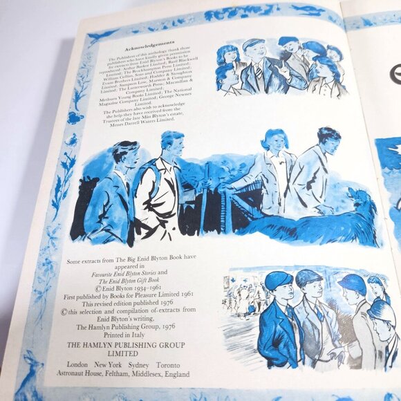 The Big Enid Blyton Book 1976 Hardcover DJ Hamlyn 140 Pgs. Colour Illustrated - Picture 10 of 16